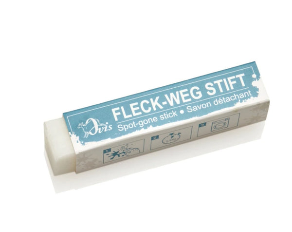 Fleck-Weg Stift, Ovis Schafmilchseife, 100% Bio, für wirksame Fleckenentfernung, 33 g, für Haushalt &amp; Reinigung