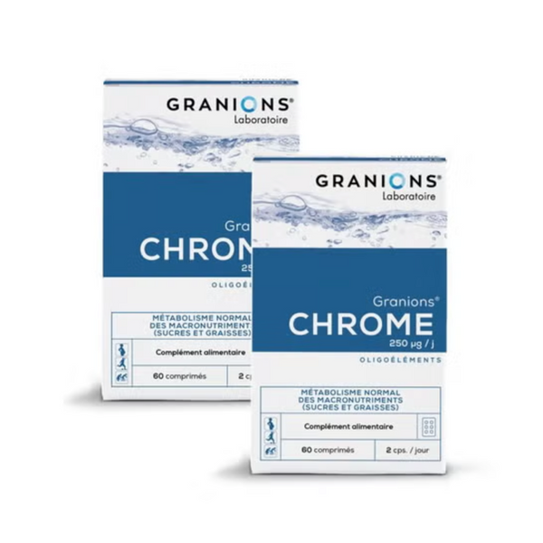 Granions Chrom Granulat 250Mg 2X60 Tabletten