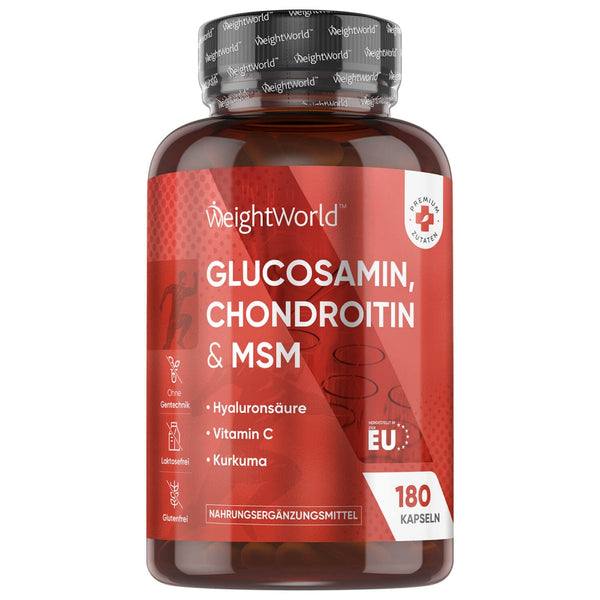 WeightWorld Glucosamin, Chondroitin & MSM Kapseln