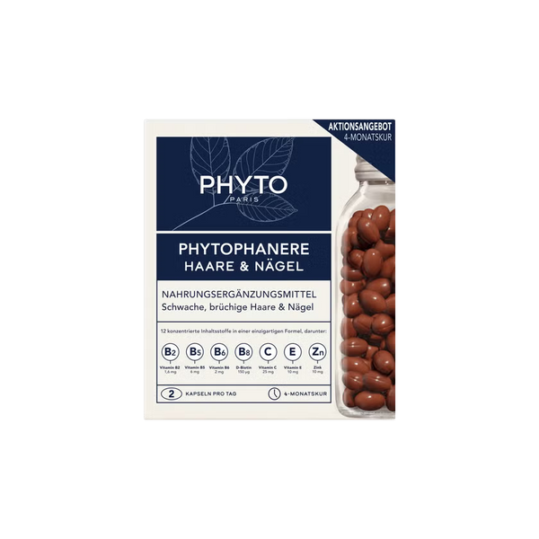 PHYTOPHANÈRE DUO – 2×120 Kapseln Für schönes Haar, feste Nägel und strahlende Haut