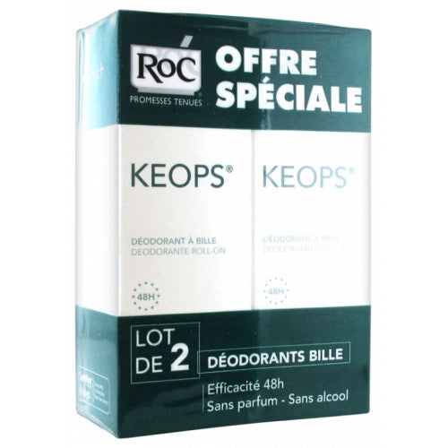 RoC KEOPS Deodorant Roll-on – Doppelpack 2 x 30 ml