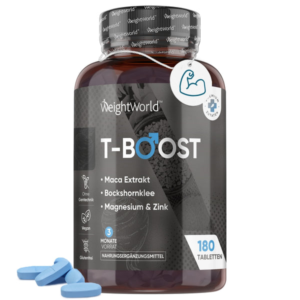 WeightWorld T-Boost – Testosteron-Booster für mehr Kraft & Leistung